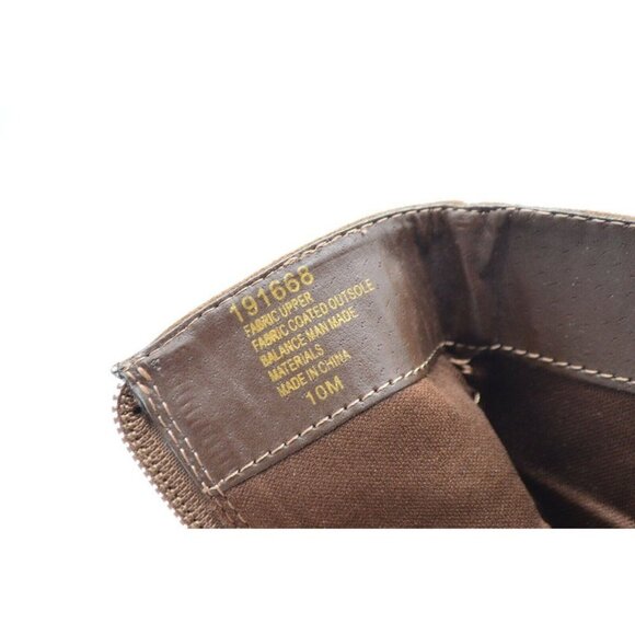 Joan Boyce Camel Brown Kitten Heel Ankle Boot 10 - Picture 6 of 8